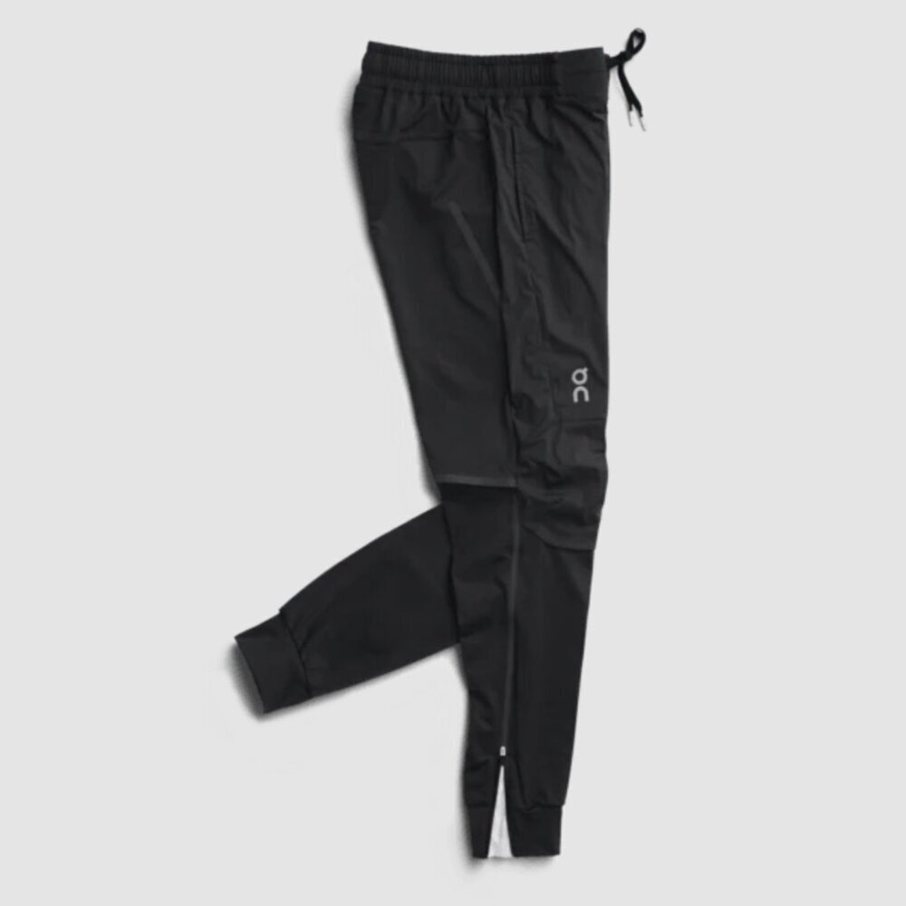 ON Running On Cloud Women’s Active Weather Running Pants in Black, size S